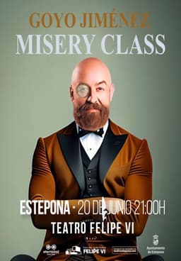 El inconfundible estilo de Goyo Jiménez llega al Teatro Auditorio Felipe VI con su nuevo espectáculo ‘Misery Class’