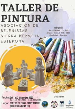 El Ayuntamiento imparte el Taller de Pintura ‘Mi primer Nacimiento’ para niños de entre 8 y 10 años