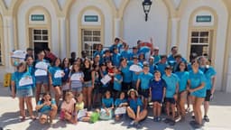La Escuela de Natación de Estepona celebra la cuarta prueba del XL Circuito Provincial de Natación de Verano de la Diputación de Málaga