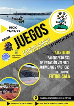 El Ayuntamiento y la Fundación ‘24 Horas Deportivas’ organizan una nueva edición de los Juegos Escolares que contará con 30 disciplinas deportivas