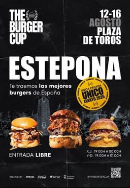 El festival The Burger Cup reunirá en la Plaza de Toros las mejores hamburgueserías del país, con música en directo y actividades para todos los públicos