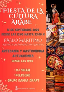 El Ayuntamiento de Estepona celebra este sábado la ‘Fiesta de la Cultura Árabe’ con actuaciones musicales, gastronomía y artesanía