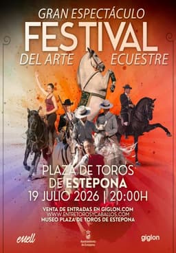 Festival del Arte Ecuestre en la Plaza de Toros, con doma, alta escuela y números de fantasía 