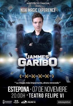 Llega a Estepona Jammes Garibo, el ilusionista que está revolucionando la magia moderna, con el espectáculo familiar ‘New Magic Experience’