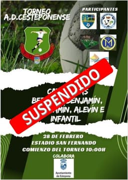** SUSPENDIDO ** La ADC Esteponense celebra el ‘Torneo 28 de Febrero’ en el Municipal de Fútbol San Fernando
