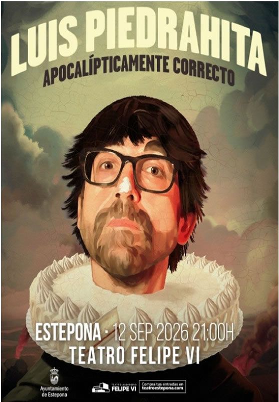 El humorista Luís Piedrahita presenta su último show, ‘Apocalípticamente correcto’, en el Teatro Auditorio Felipe VI