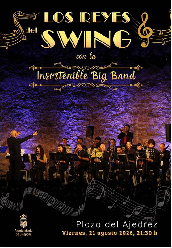 La Insostenible Big Band presenta en la Plaza del Ajedrez el espectáculo ‘Los Reyes del Swing’